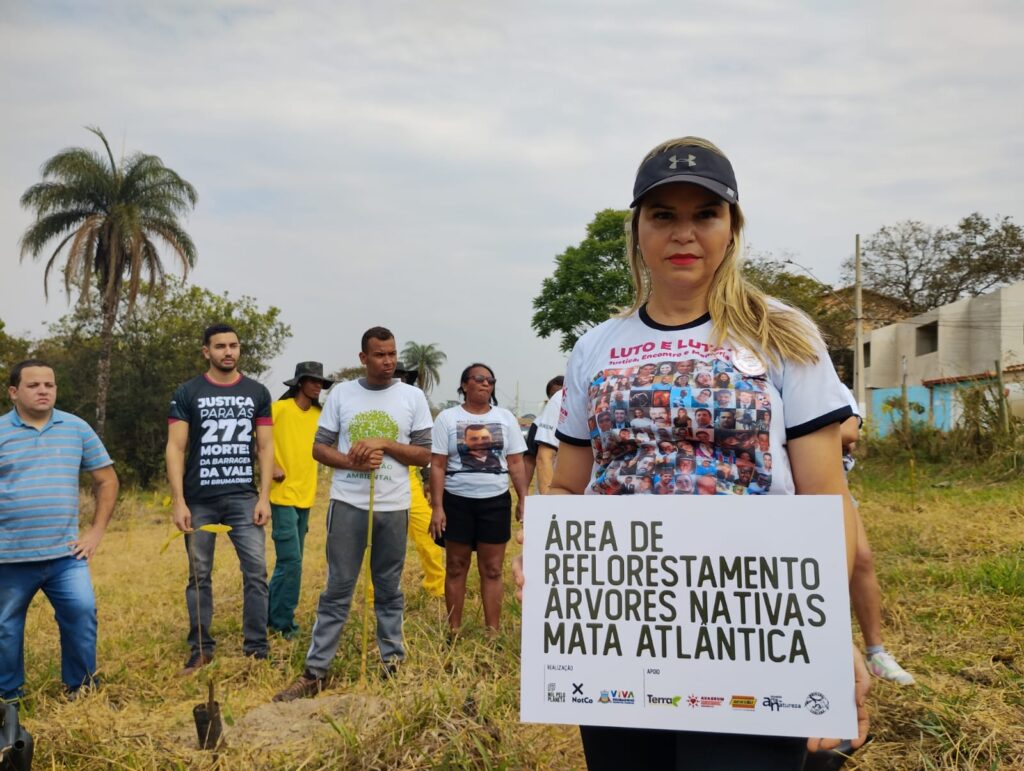 Brumadinho ganha mais 272 árvores em homenagem às vítimas do rompimento